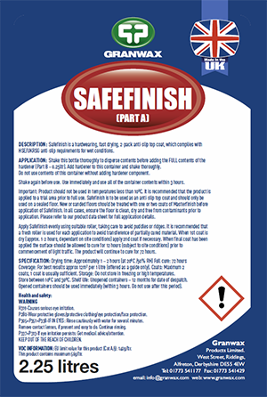 Safefinish - Fast Curing