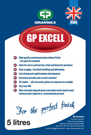 GP EXCELL - Versatile Polyurethane Wood Floor Finish