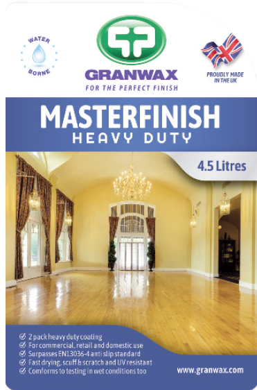 Granwax Masterfinish Heavy Duty - Fast Curing, Polyurethane Finish