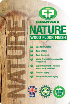 Granwax Nature - Eco-friendly Wood Floor Finish